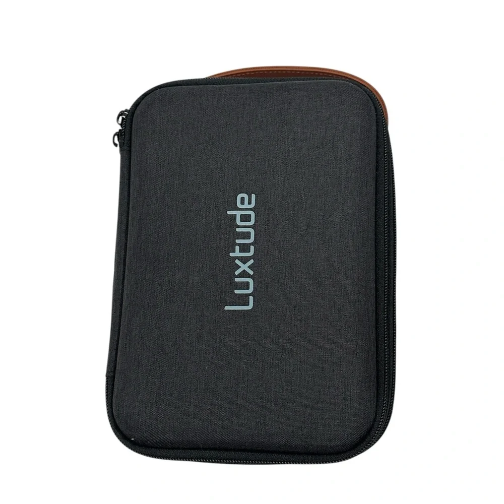 Luxtude Black Travel Hard Case for Electronics Accessories